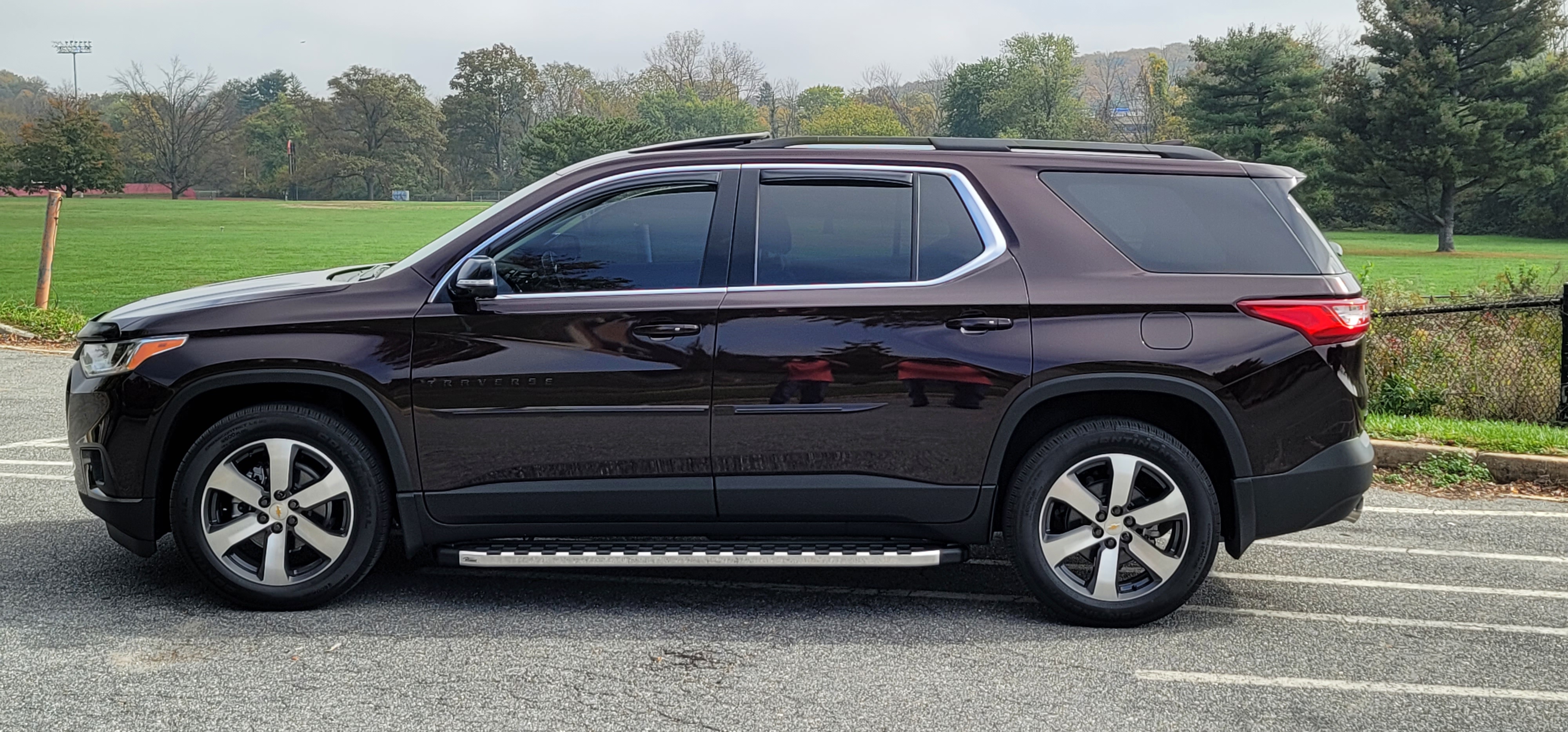 chevy traverse running boards