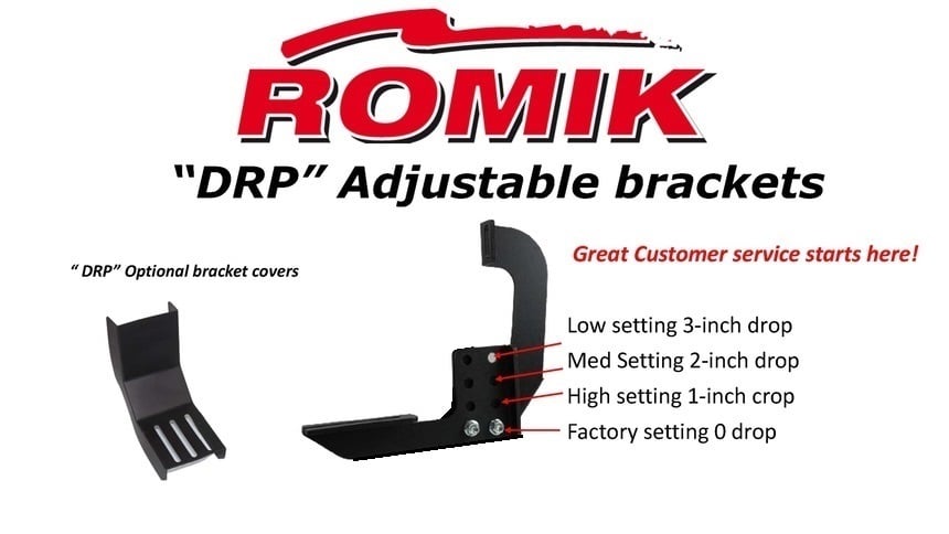 "DRP" Height Adjustable bracket system