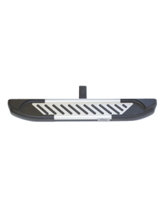 Hitch Step 2 Inch Rear Assists Silver RAL-TS Romik Part # 602418