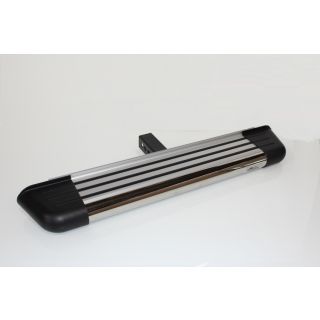 Hitch Step 2 Inch Rear Assists Polished Stainless Steel RB2 Romik Part# 201418-1