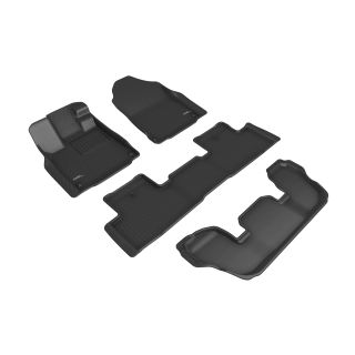 Acura MDX 2022-Present 3D Maxpider Kagu All Weather Perfect Fit Floor Liner-1