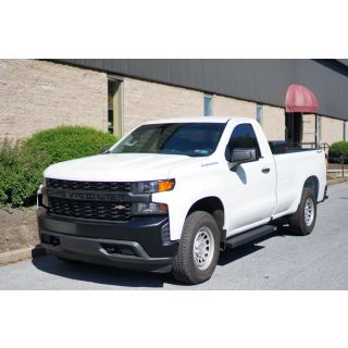 Romik® ROB-T Truck Running Boards Side Steps fits GMC Sierra Regular Cab (2019-Present)-1