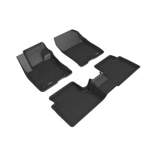 3D MAXpider Compatible with FORD BRONCO SPORT 2021-2026 KAGU BLACK R1 R2 FOR VINYL FLOORS-1