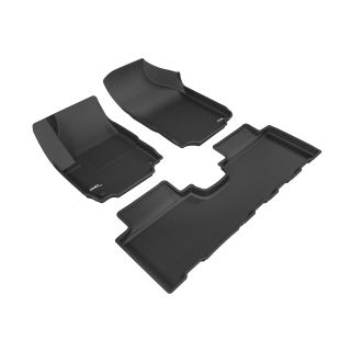 3D MAXpider Compatible with CHEVROLET EQUINOX 2018-2024 KAGU BLACK R1 R2-1