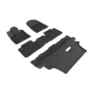 Dodge Durango 2011-2026 7 Seat 3D Maxpider Kagu All Weather Perfect Fit Floor Liner-1