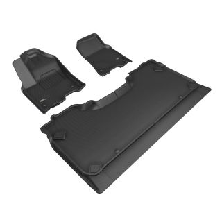 3D MAXpider Compatible with DODGE RAM 1500 CREW CAB BUCKET SEATS 2025-2026 KAGU BLACK R1 R2-1