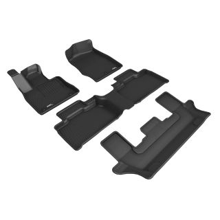Ford Explorer 2020-Present 7 seater 3D Maxpider Kagu All Weather Perfect Fit Floor Liner-1