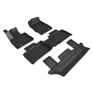 Ford Explorer 2020-Present 6 seater 3D Maxpider Kagu All Weather Perfect Fit Floor Liner-1