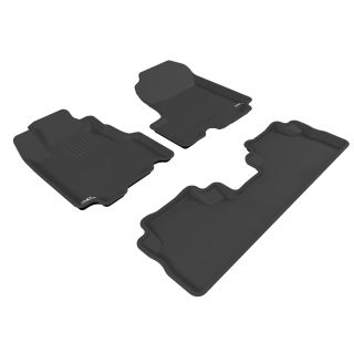3D MAXpider Compatible with HONDA CR-V 2007-2011 KAGU BLACK R1 R2-1