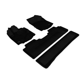 3D MAXpider Compatible with HONDA RIDGELINE 2006-2014 KAGU BLACK R1 R2-1