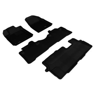 3D MAXpider Compatible with HONDA PILOT 2009-2015 KAGU BLACK R1 R2 R3-1