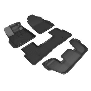 3D MAXpider Compatible with HONDA PILOT 2023-2026 KAGU BLACK R1 R2 R3-1