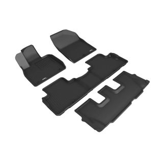 Hyundai Palisade 8 Seater 2020 - 2025 3D Maxpider Kagu All Weather Perfect Fit Floor Liner -1