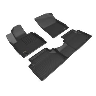 3D MAXpider Compatible with HYUNDAI SANTA FE GAS 2021-2023 KAGU BLACK R1 R2-1