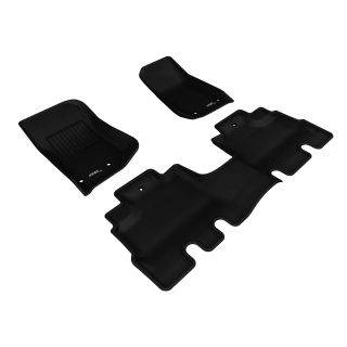 3D MAXpider Compatible with JEEP WRANGLER JK UNLIMITED 2014-2018 KAGU BLACK R1 R2-1