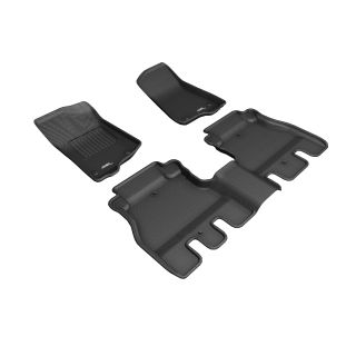 3D MAXpider Compatible with JEEP WRANGLER UNLIMITED (JL) 2018-2026 KAGU BLACK R1 R2-1