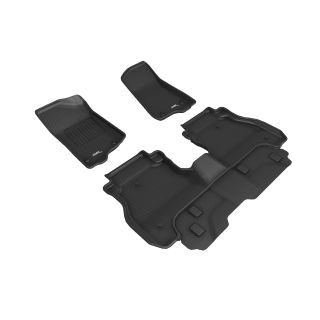 3D MAXpider Compatible with JEEP GLADIATOR JT 2020-2026 KAGU BLACK R1 R2-1