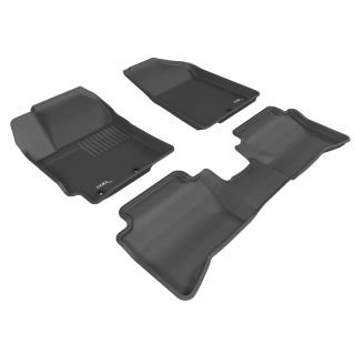 3D MAXpider Compatible with KIA RIO / RIO5 2012-2013 KAGU BLACK R1 R2-1