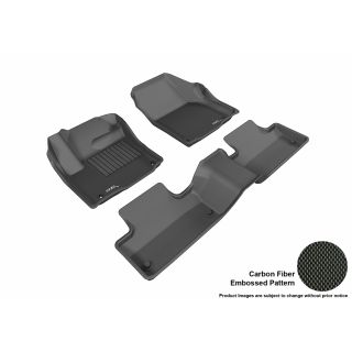 3D MAXpider Compatible with LAND ROVER RANGE ROVER EVOQUE 2014-2019 KAGU BLACK R1 R2-1