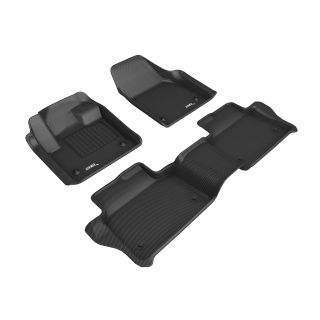 3D MAXpider Compatible with LAND ROVER DISCOVERY SPORT 5-SEAT 2020-2026 KAGU BLACK R1 R2-1