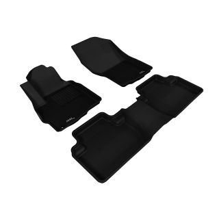 3D MAXpider Compatible with MITSUBISHI OUTLANDER 2011-2020 KAGU BLACK R1 R2-1