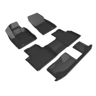 3D MAXpider Compatible with MITSUBISHI OUTLANDER 2022-2026 KAGU BLACK R1 R2 R3-1