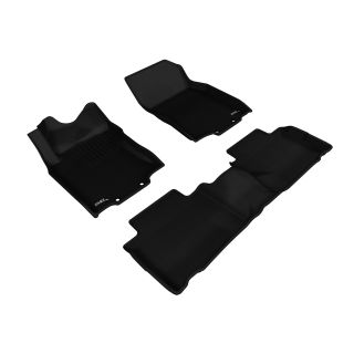 3D MAXpider Compatible with NISSAN ROGUE 2014-2020 KAGU BLACK R1 R2-1