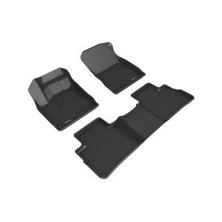 3D MAXpider Compatible with NISSAN ROGUE 2021-2022 KAGU BLACK R1 R2-1