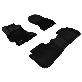 3D MAXpider Compatible with SUBARU FORESTER 2014-2018 KAGU BLACK R1 R2-1