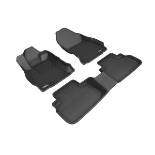 3D MAXpider Compatible with SUBARU FORESTER 2019-2024 KAGU BLACK R1 R2-1