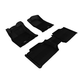 3D MAXpider Compatible with TOYOTA TACOMA ACCESS CAB 2005-2011 KAGU BLACK R1 R2-1