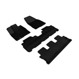 3D MAXpider Compatible with TOYOTA HIGHLANDER 2014-2019 KAGU BLACK R1 R2 R3-1