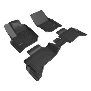 3D MAXpider Compatible with TOYOTA 4RUNNER HYBRID 5-SEAT 2025-2026 KAGU BLACK R1 R2-1