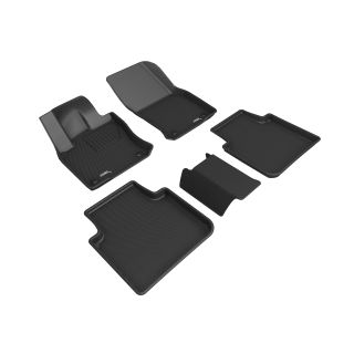 3D MAXpider Compatible with VOLKSWAGEN TIGUAN 2018-2024 KAGU BLACK R1 R2-1