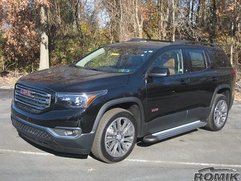 Gmc Acadia 2017 Present Romik Rb2 Running Boards Romik Running Boards