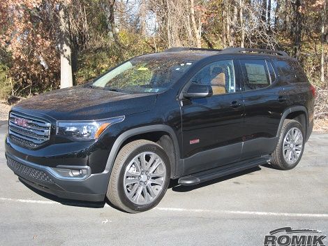 Gmc Acadia 2017 Present Romik Rb2 Running Boards Romik Running Boards