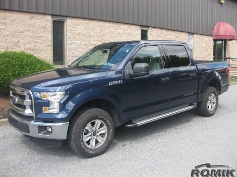 Ford F 150 Running Boards 2015 Present Romik Rb2 Ts Romik Running Boards