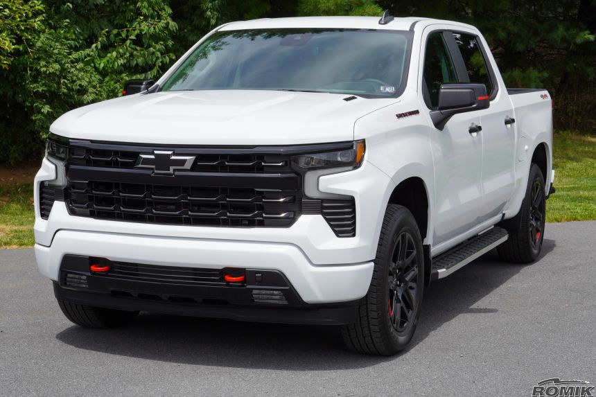 Chevrolet Silverado Running Boards 2019 Present REC TP Romik