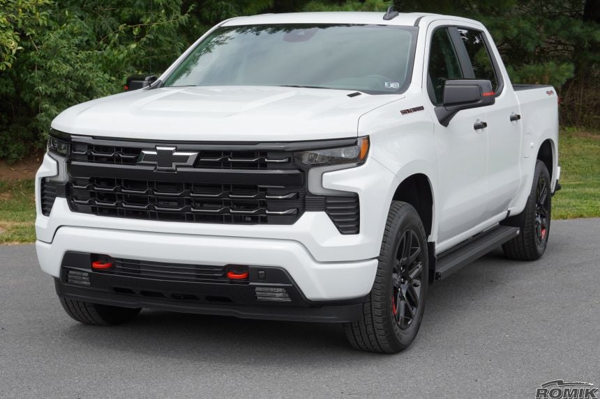 Chevy shop truck steps