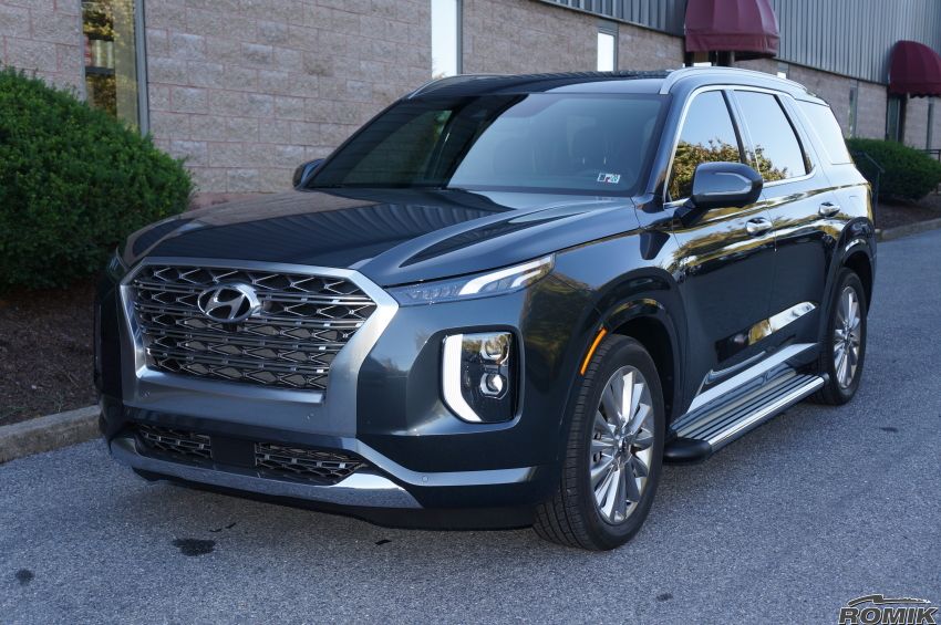 2020 hyundai palisade running on sale boards