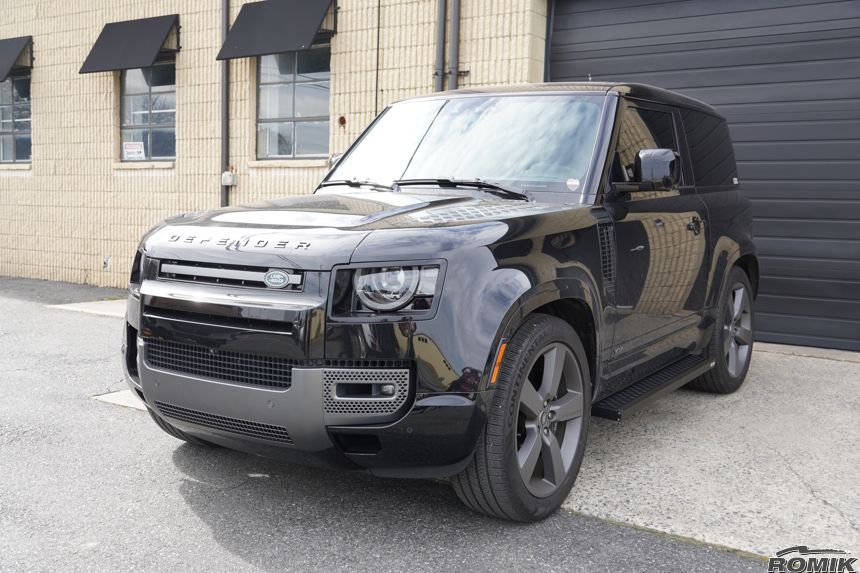 Land Rover Defender 90 Romik Running Boards