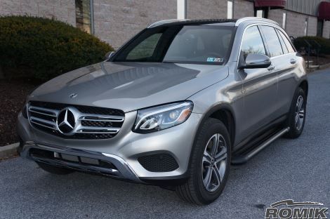 Mercedes Benz GLC 2016 Present RB2 Running Boards Romik Running Boards