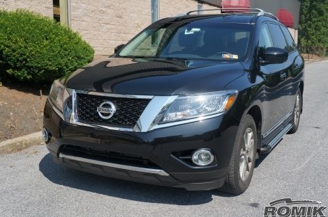 Nissan Pathfinder 2013 Romik Rb2 Running Boards Romik Running Boards