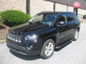 Jeep Compass SUV Running Boards Romik® RB2-B Side Steps (2007-2016)