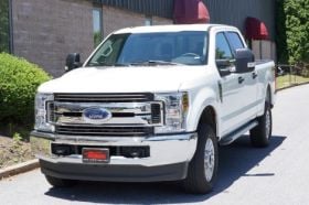 Ford Super Duty Super Crew Cab "DRP" Running Boards Romik® RAL-TS Side Steps (2017 - Present)