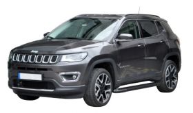 Jeep Compass SUV Running Boards Romik® RAL-B Side Steps (2017-Present)