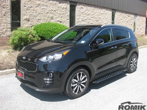 Romik RZR SUV Running Boards Side Steps fits Kia Sportage 2017 2022