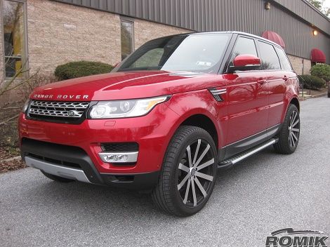 Land Rover Range Rover Sport 2014 Present RAL S Steps Romik Running Boards