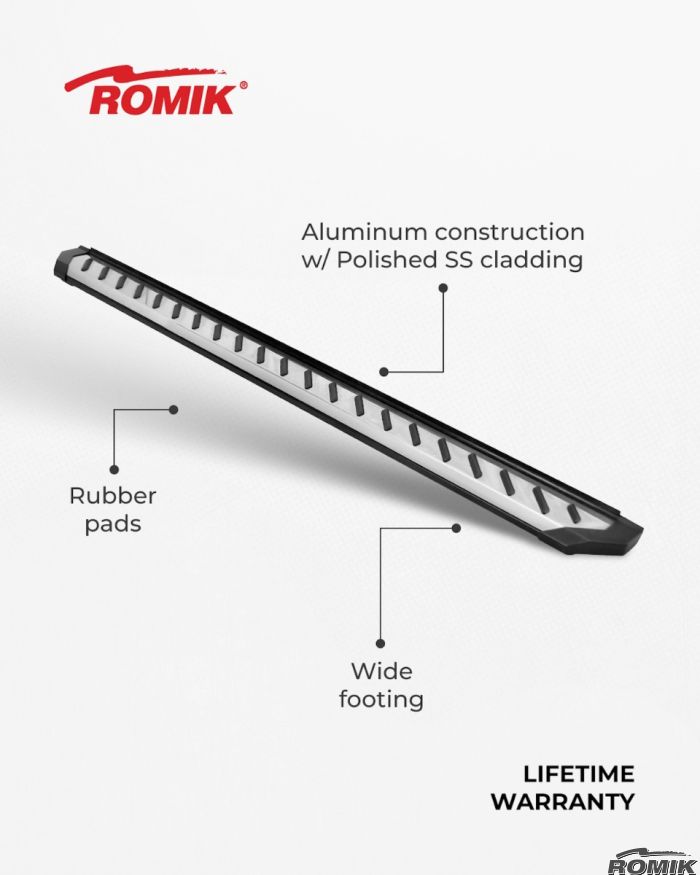 ※ROMI※ GMC Acadia SUV Running Boards Romik® RZR Side Steps (2024