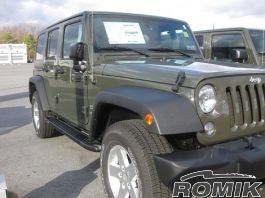 Jeep Wrangler Running Boards | 2007-2018 | Romik® RAL-B Romik Running ...